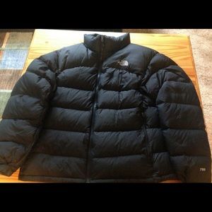 The north face puffer jacket 700 size extra large